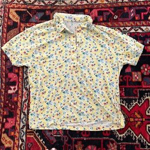 Vintage yellow floral top